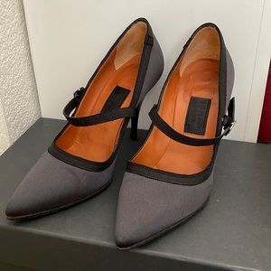 Pan in Mary Jane Pumps